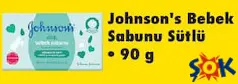JOHNSONS'S BEBEK SABUNU SÜTLÜ 90 G